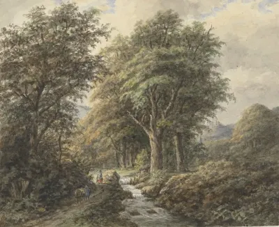 Landschap After Johann Bernard Klombeek