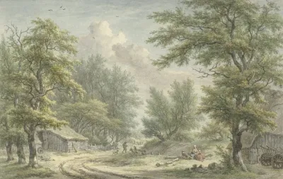 Landschap Bij Eext Drenthe