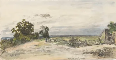 Landschap Bij Nevers