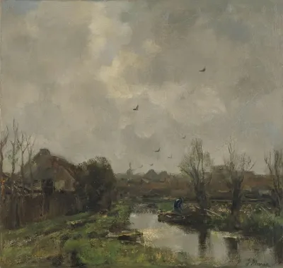 Landschap In De Omgeving Van Den Haag