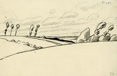 Landschap In Inkt 10