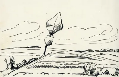 Landschap In Inkt 11