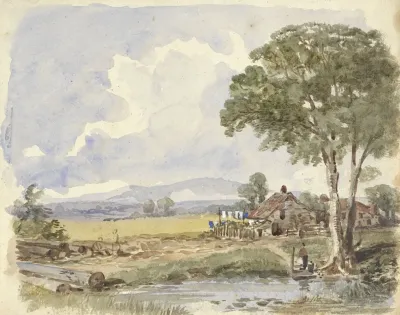 Landschap Met Boerderij 2