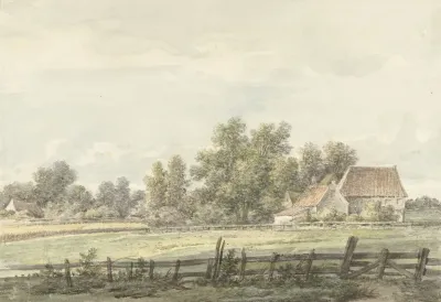 Landschap Met Boerderij 3