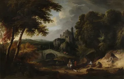 Landschap Met Brug 2