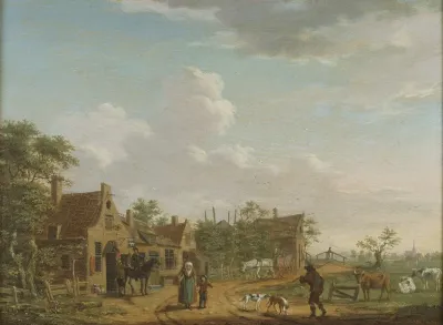 Landschap Met Herberg