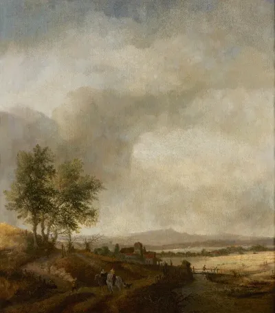 Landschap Met Ruiters 2