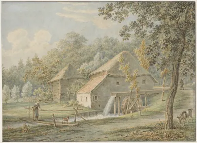 Landschap Met Watermolen 2
