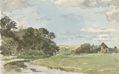 Landschap Op Texel
