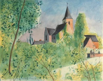 Landschap Voor Au Temps Que Nanette Etait Perdue 2