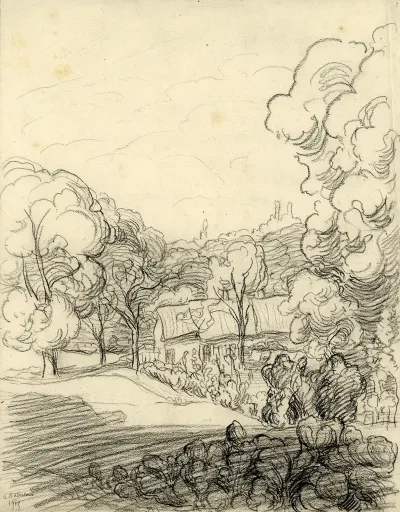 Landschappen In Houtskool 3