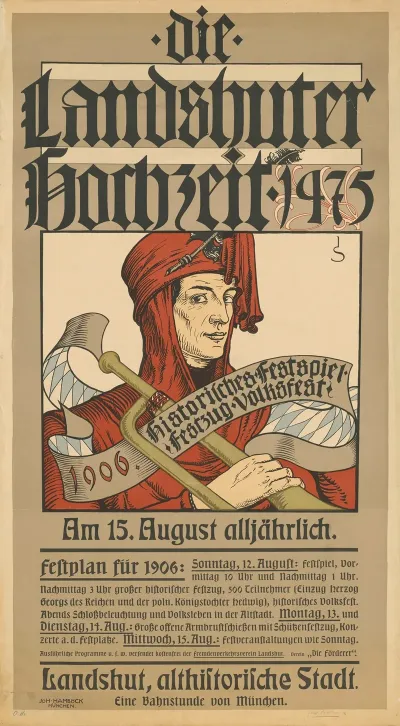 Landshuter Hochzeit Historisches Festspiel 1906
