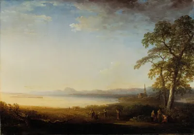 Landskap Vid Mora Kyrka
