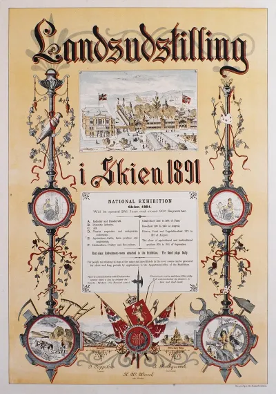 Landsustilling I Skien 1891