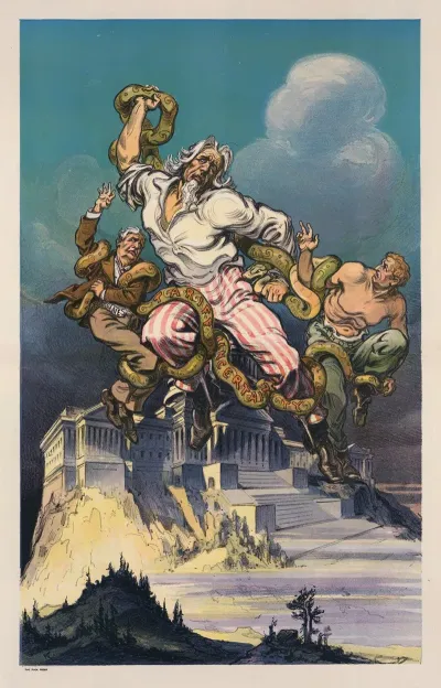 Laocoon In The Toils