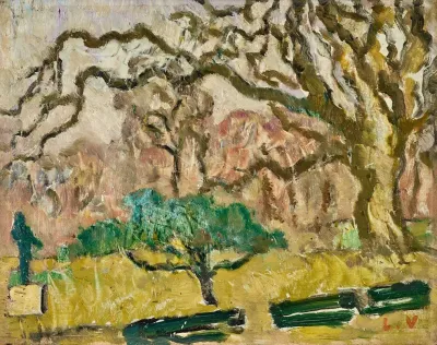 Larbre Vert Et Le Grand Chene