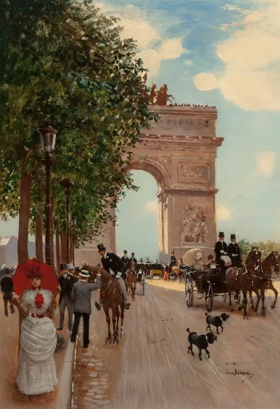 Larc De Triomphe Champs Elysees