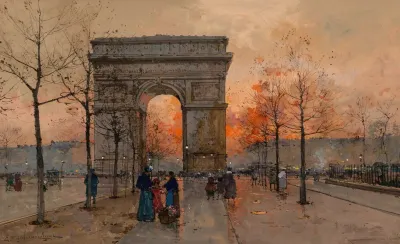 Larc De Triomphe Place De Letoile