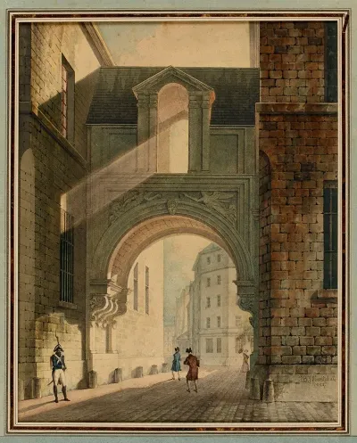 Larc Dit De Nazareth Sur Lile De La Cite