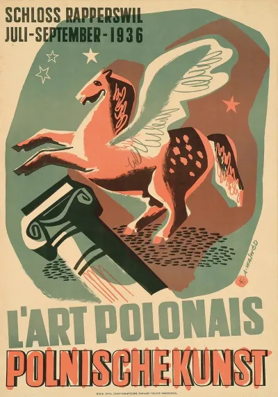 Lart Polonais Polnische Kunst Schloss Rapperswil Juli September 1936