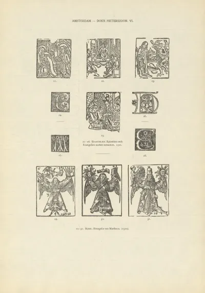Lart Typographique Dans Les Pays Bas Pendant Les Annees 1500 A 1540 Pl 013