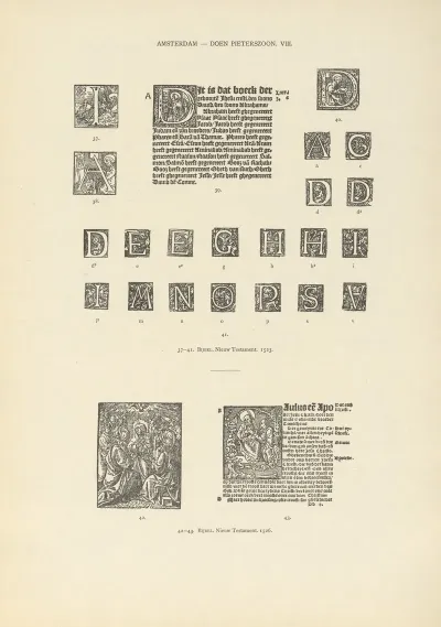Lart Typographique Dans Les Pays Bas Pendant Les Annees 1500 A 1540 Pl 015