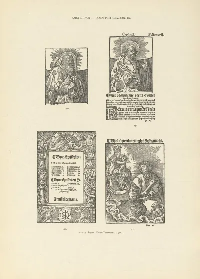 Lart Typographique Dans Les Pays Bas Pendant Les Annees 1500 A 1540 Pl 016