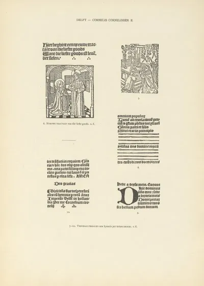 Lart Typographique Dans Les Pays Bas Pendant Les Annees 1500 A 1540 Pl 036