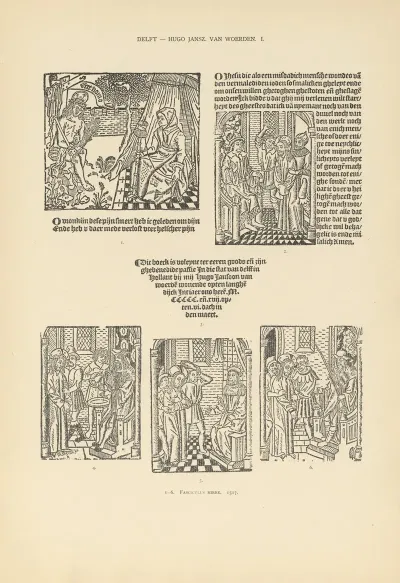 Lart Typographique Dans Les Pays Bas Pendant Les Annees 1500 A 1540 Pl 039