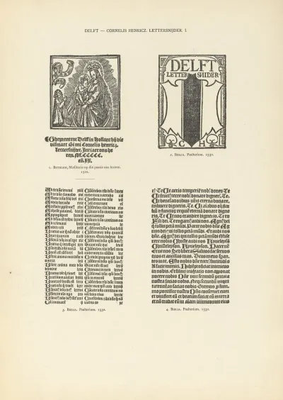 Lart Typographique Dans Les Pays Bas Pendant Les Annees 1500 A 1540 Pl 040