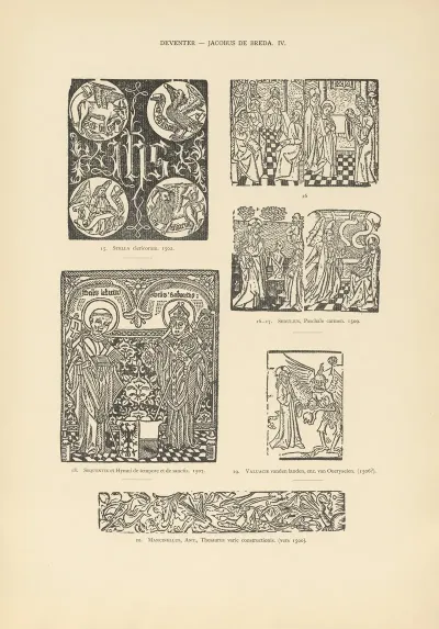 Lart Typographique Dans Les Pays Bas Pendant Les Annees 1500 A 1540 Pl 052