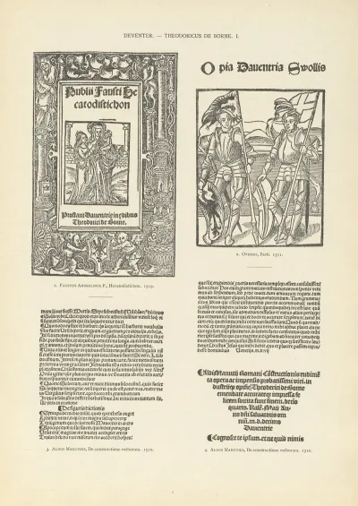 Lart Typographique Dans Les Pays Bas Pendant Les Annees 1500 A 1540 Pl 053