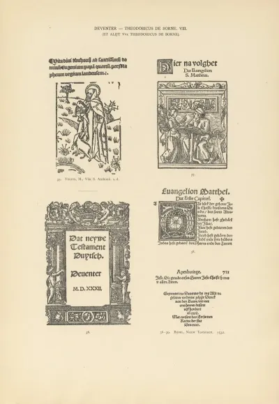 Lart Typographique Dans Les Pays Bas Pendant Les Annees 1500 A 1540 Pl 060