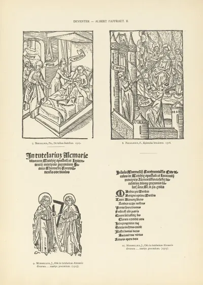 Lart Typographique Dans Les Pays Bas Pendant Les Annees 1500 A 1540 Pl 062