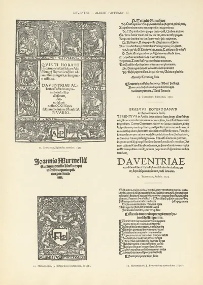 Lart Typographique Dans Les Pays Bas Pendant Les Annees 1500 A 1540 Pl 063