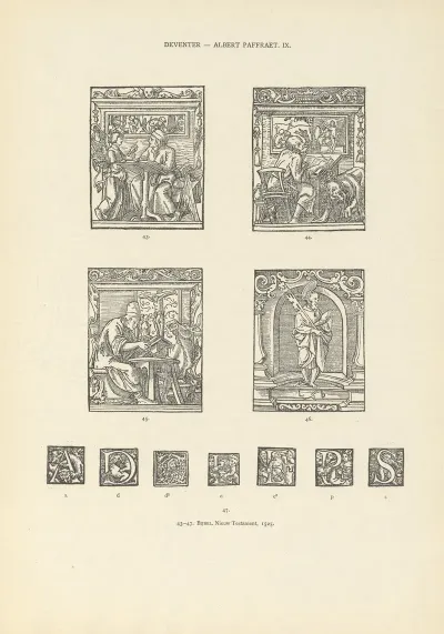 Lart Typographique Dans Les Pays Bas Pendant Les Annees 1500 A 1540 Pl 069