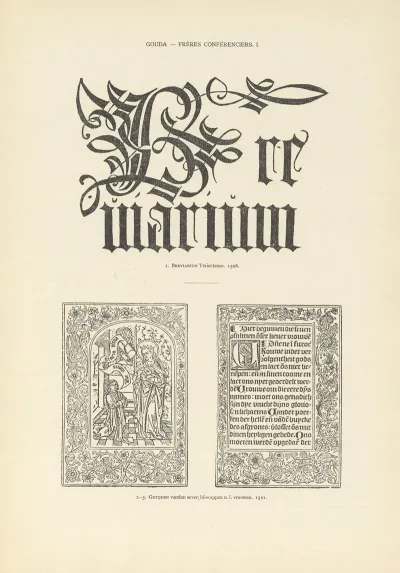 Lart Typographique Dans Les Pays Bas Pendant Les Annees 1500 A 1540 Pl 074