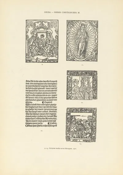 Lart Typographique Dans Les Pays Bas Pendant Les Annees 1500 A 1540 Pl 076