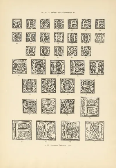 Lart Typographique Dans Les Pays Bas Pendant Les Annees 1500 A 1540 Pl 079