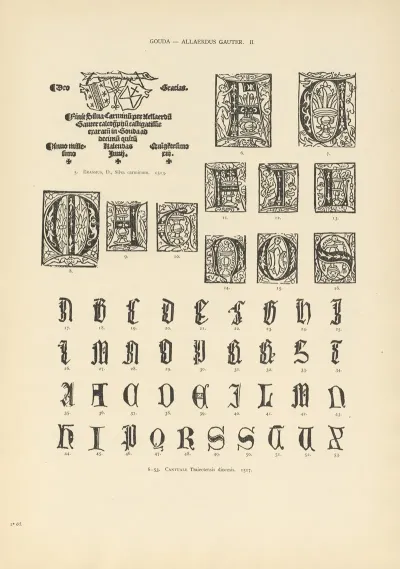 Lart Typographique Dans Les Pays Bas Pendant Les Annees 1500 A 1540 Pl 082