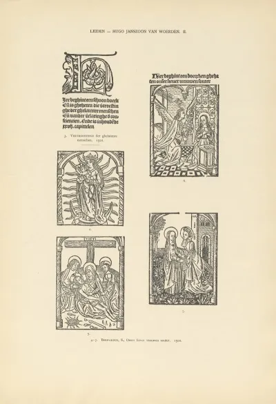 Lart Typographique Dans Les Pays Bas Pendant Les Annees 1500 A 1540 Pl 090