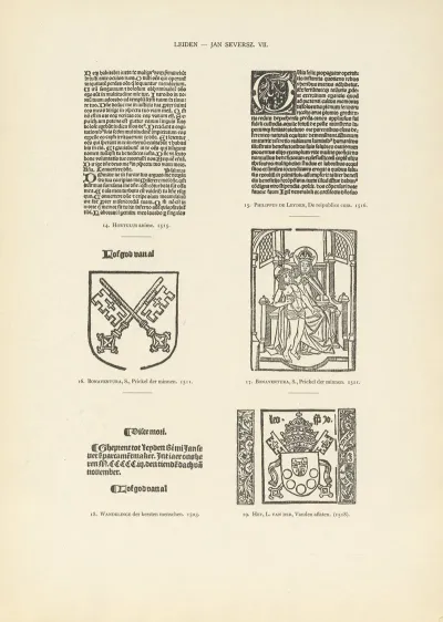 Lart Typographique Dans Les Pays Bas Pendant Les Annees 1500 A 1540 Pl 098