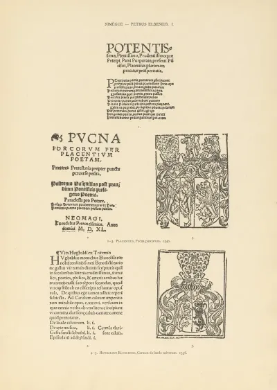 Lart Typographique Dans Les Pays Bas Pendant Les Annees 1500 A 1540 Pl 110