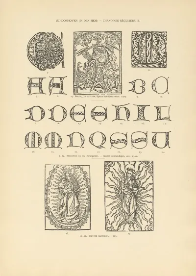 Lart Typographique Dans Les Pays Bas Pendant Les Annees 1500 A 1540 Pl 115