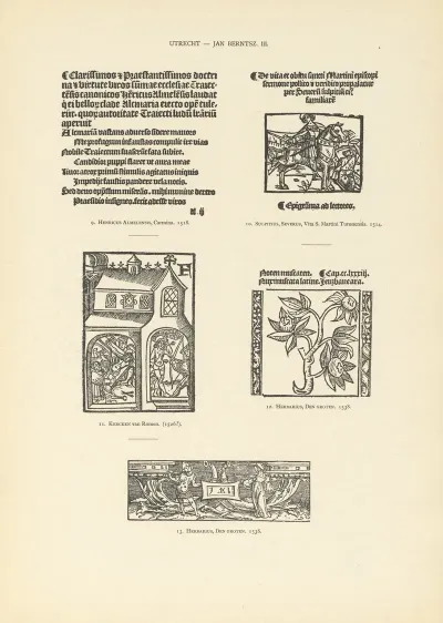 Lart Typographique Dans Les Pays Bas Pendant Les Annees 1500 A 1540 Pl 119