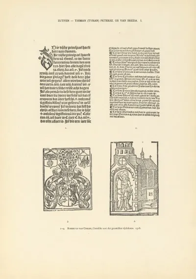 Lart Typographique Dans Les Pays Bas Pendant Les Annees 1500 A 1540 Pl 129