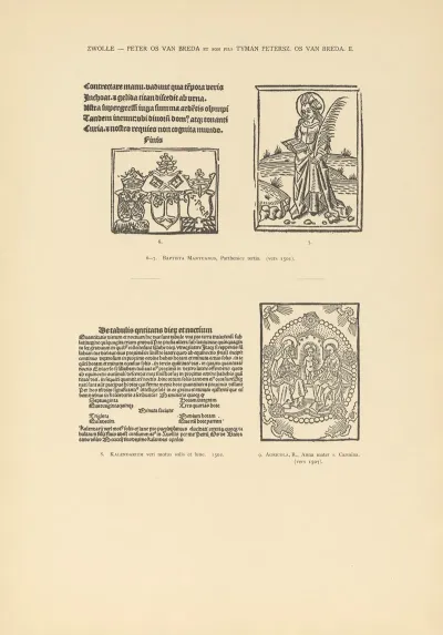 Lart Typographique Dans Les Pays Bas Pendant Les Annees 1500 A 1540 Pl 131