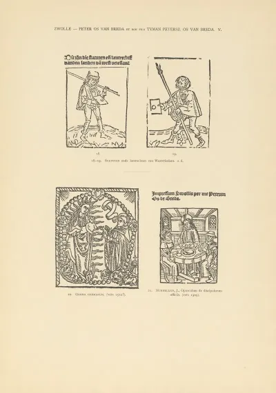 Lart Typographique Dans Les Pays Bas Pendant Les Annees 1500 A 1540 Pl 134