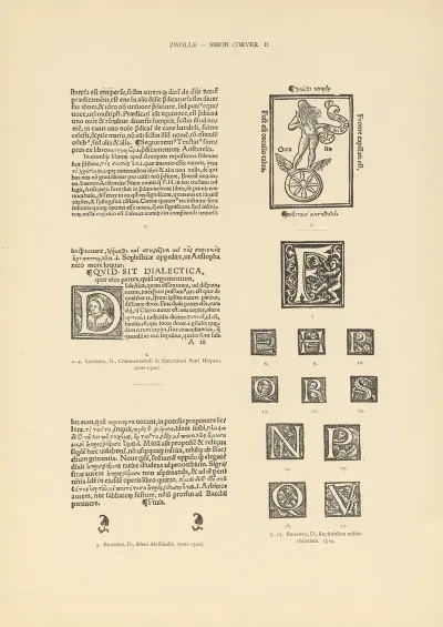 Lart Typographique Dans Les Pays Bas Pendant Les Annees 1500 A 1540 Pl 138