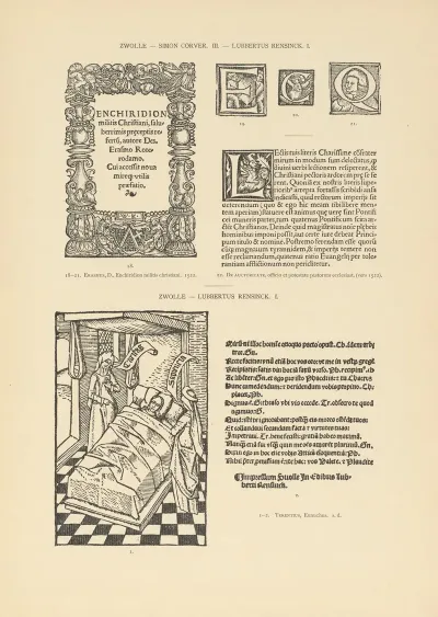Lart Typographique Dans Les Pays Bas Pendant Les Annees 1500 A 1540 Pl 139